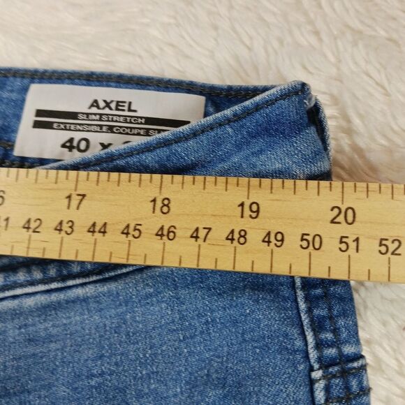 Buffalo  David Button Axel Slim Stretch Denim Jeans 5 Pocket Men's 40x32-*(31)** - Picture 10 of 13